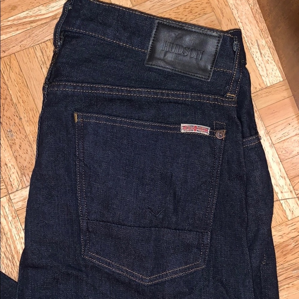 Men’s dark wash HUDSON JEANS